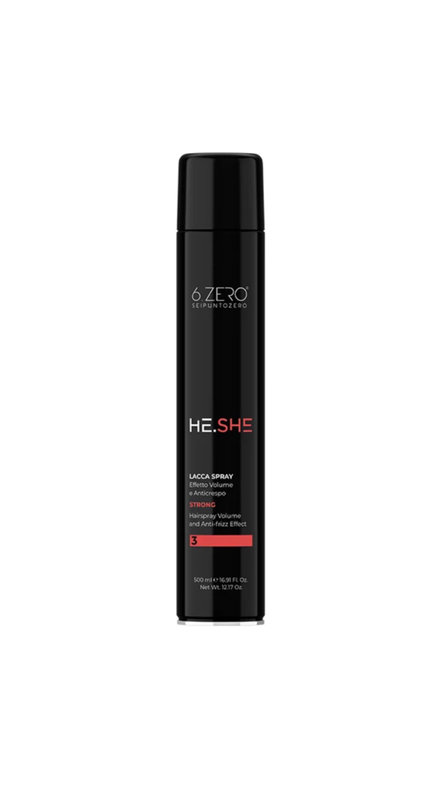 ZERO SEIPUNTOZERO HE.SHE LACCA SPRAY STRONG 500ml زيرو سبراي مثبت للشعر