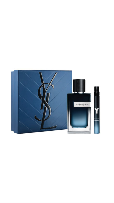 YVES SAINT LAURENT Y EAU DE PARFUM 100ml ، 10ml إيڤ سان لوران بگج هدايا فاخر للرجال