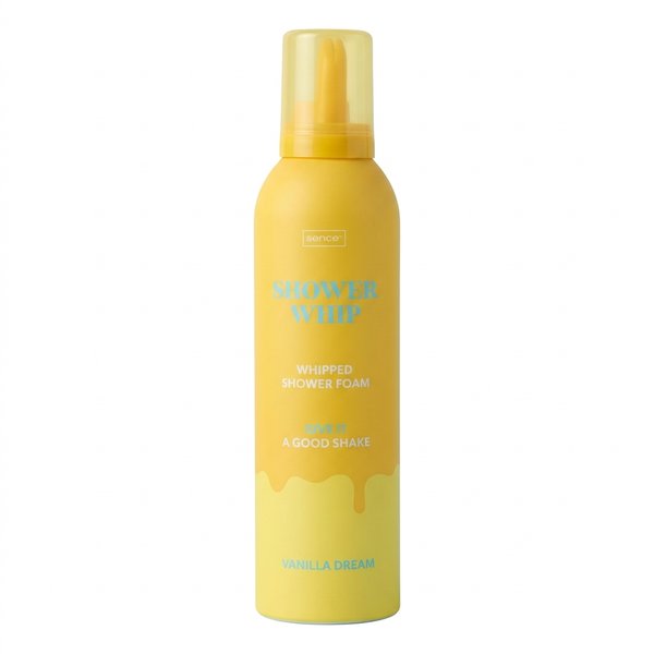 SENCE BEAUTY Shower Whip Whipped Shower Foam 240ml - Vanilla Dream سينس بيوتي رغوة استحمام مخفوقة بقوام فاخر 