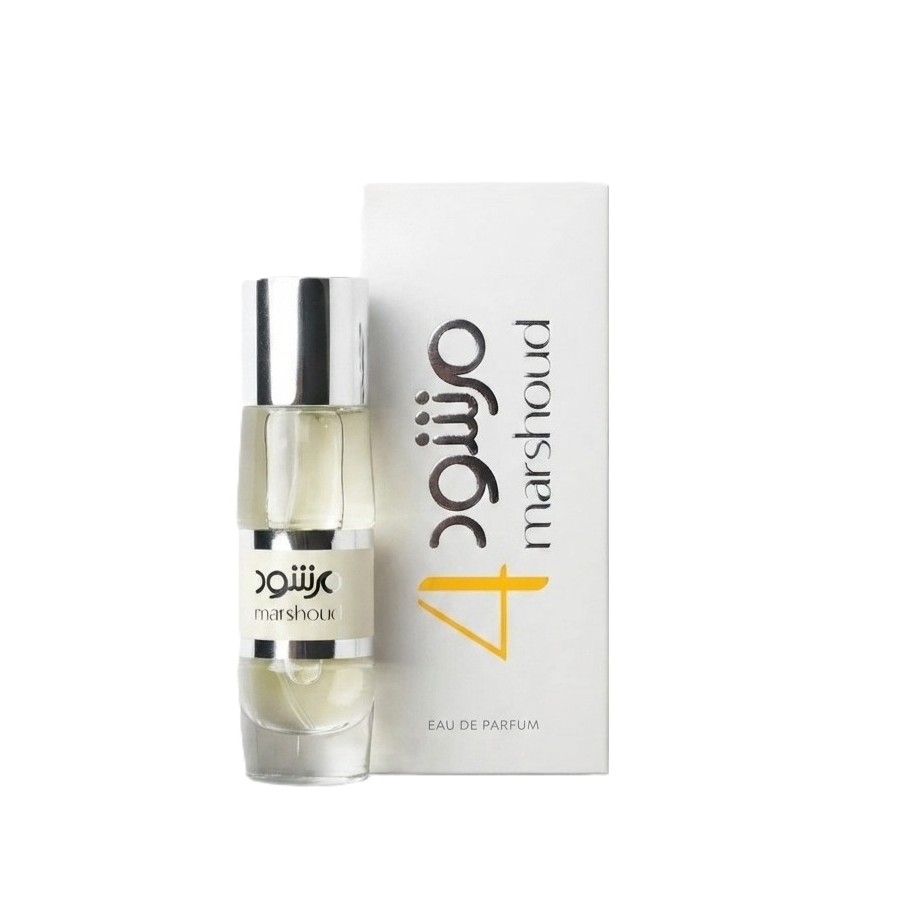 ATYAB AL MARSHOUD Marshoud 4 White Eau De Parfum for Unisex 30ml  أطياب المرشود عطر وايت للرجال والنساء