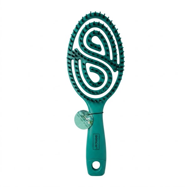 SENCE BEAUTY Tropical Heat Wet Hair brush - LIGHT GREENسينس بيوتي فرشاة شعر مخصصة للمبلل، تفك التشابك بسهولة