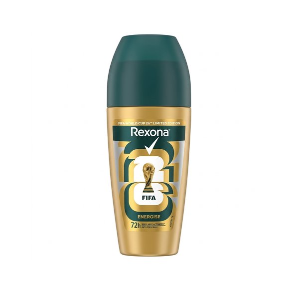 REXONA FIFA Energise 72h Roll-On Deodorant 45ml ريكسونا مزيل تعرق 
