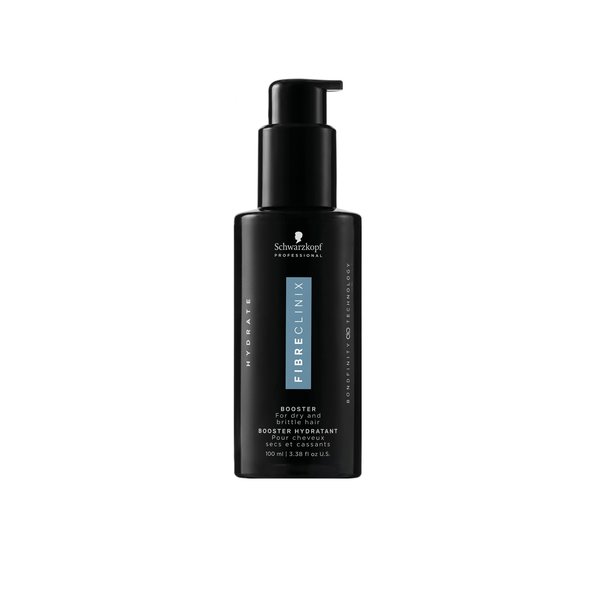 SCHWARZKOPF Fiberclinix Hydrate Booster For Dry Hair 100ml شفارتسكوبف سيروم ترطيب فائق للشعر الجاف يقوي الألياف ويحسن المرونة