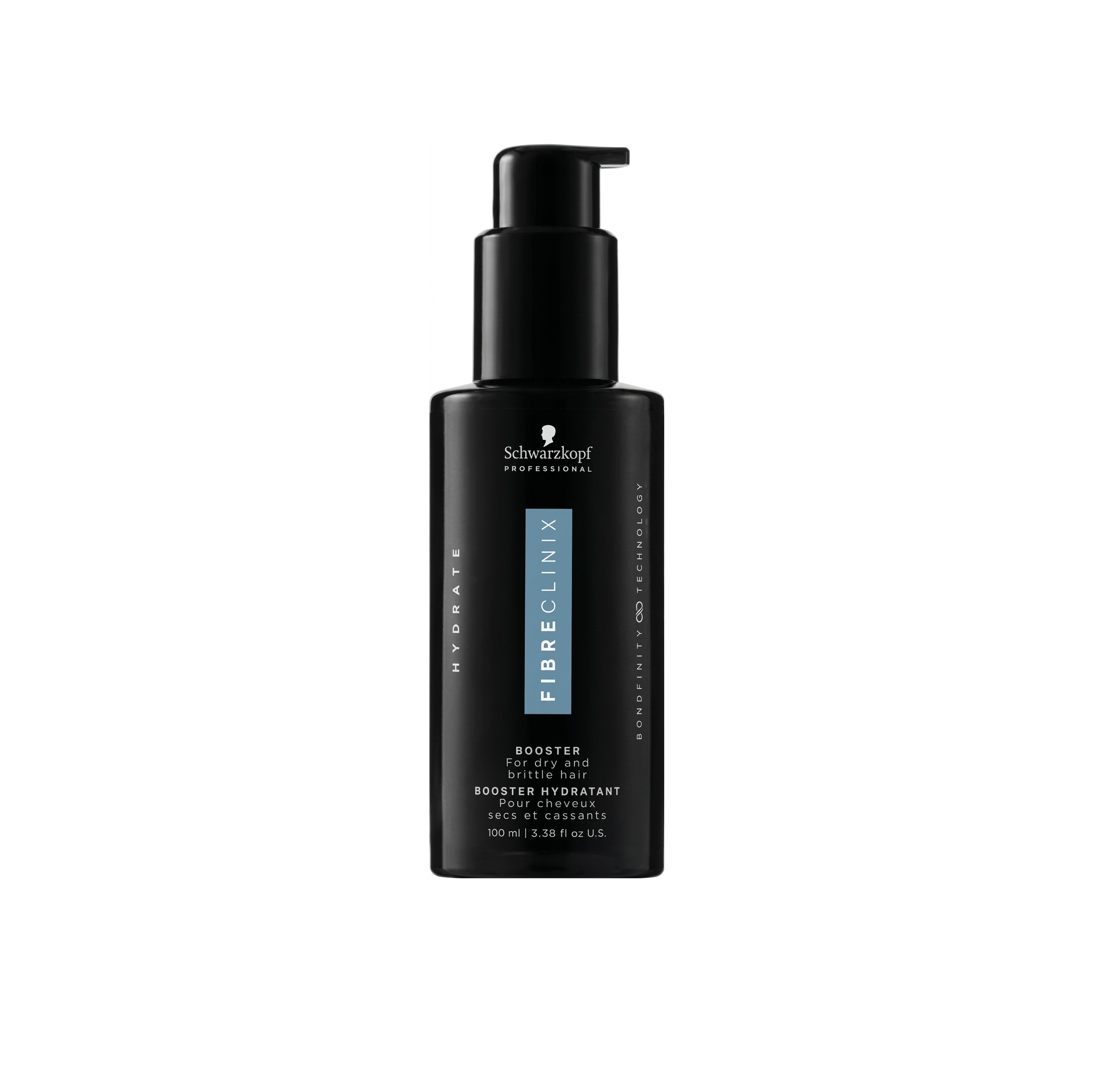SCHWARZKOPF Fiberclinix Hydrate Booster For Dry Hair 100ml شفارتسكوبف سيروم ترطيب فائق للشعر الجاف يقوي الألياف ويحسن المرونة