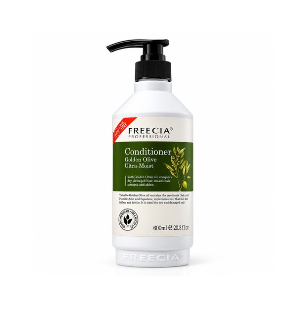 FREECIA PROFESSIONAL GOLDEN OLIVE ULTRA-MOIST CONDITIONER 600ml فريشيا بلسم للشعر