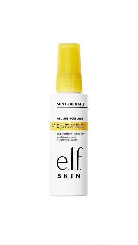 E.L.F Skin All Set For Sun SPF 30 Setting Spray أيلف بخاخ تثبيت المكياج وواقي من الشمس