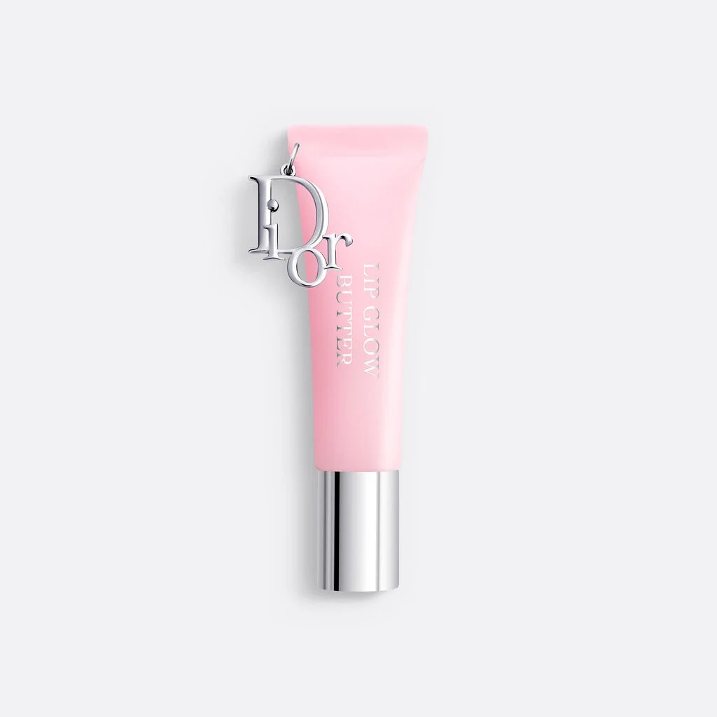 DIOR Addict Lip Glow Butter 10ml - 101 Glazed Pink ديور مرطب شفاه يمنح ترطيبًا عميقًا ولمعانًا