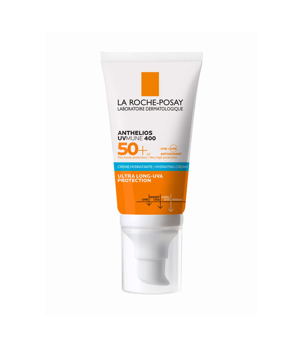 LA ROUCHE POSAY Anthelios UV Mune SPF50+ Hydrating Cream 50ml لاروش بوزيه واقي شمس للبشرة الحساسة يوفر حماية فائقة