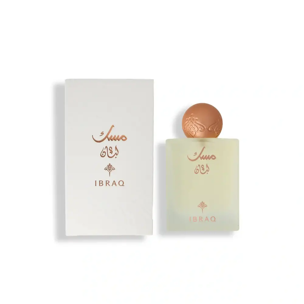 IBRAQ Luban Musk eau de parfum for Unisex 75ml ابراق عطر مسك لبان للرجال والنساء