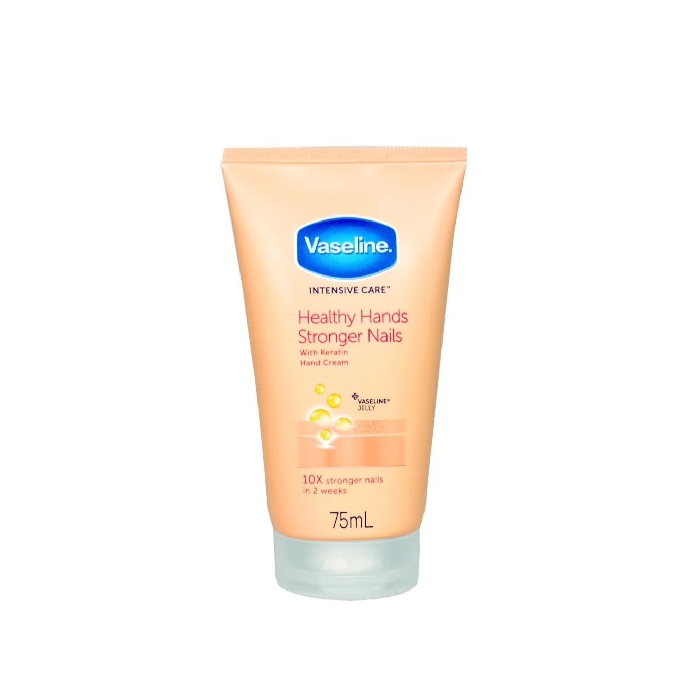 VASELINE Healthy Hands Stronger Nails 75ml فازلين كريم مرطب ومغذ لليدين والاظافر
