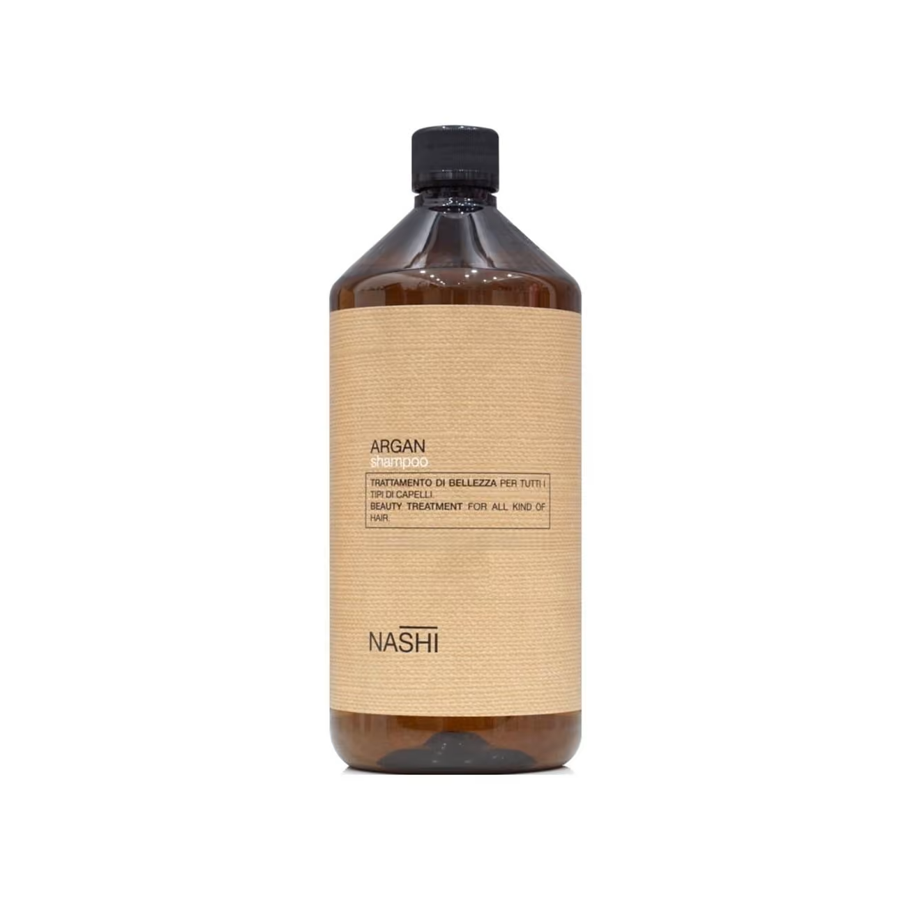 NASHI ARGAN Shampoo 1000ml ناشي أركان شامبو ينظف الشعر بلطف ويرطبه، ويمنح نعومة ولمعانًا 