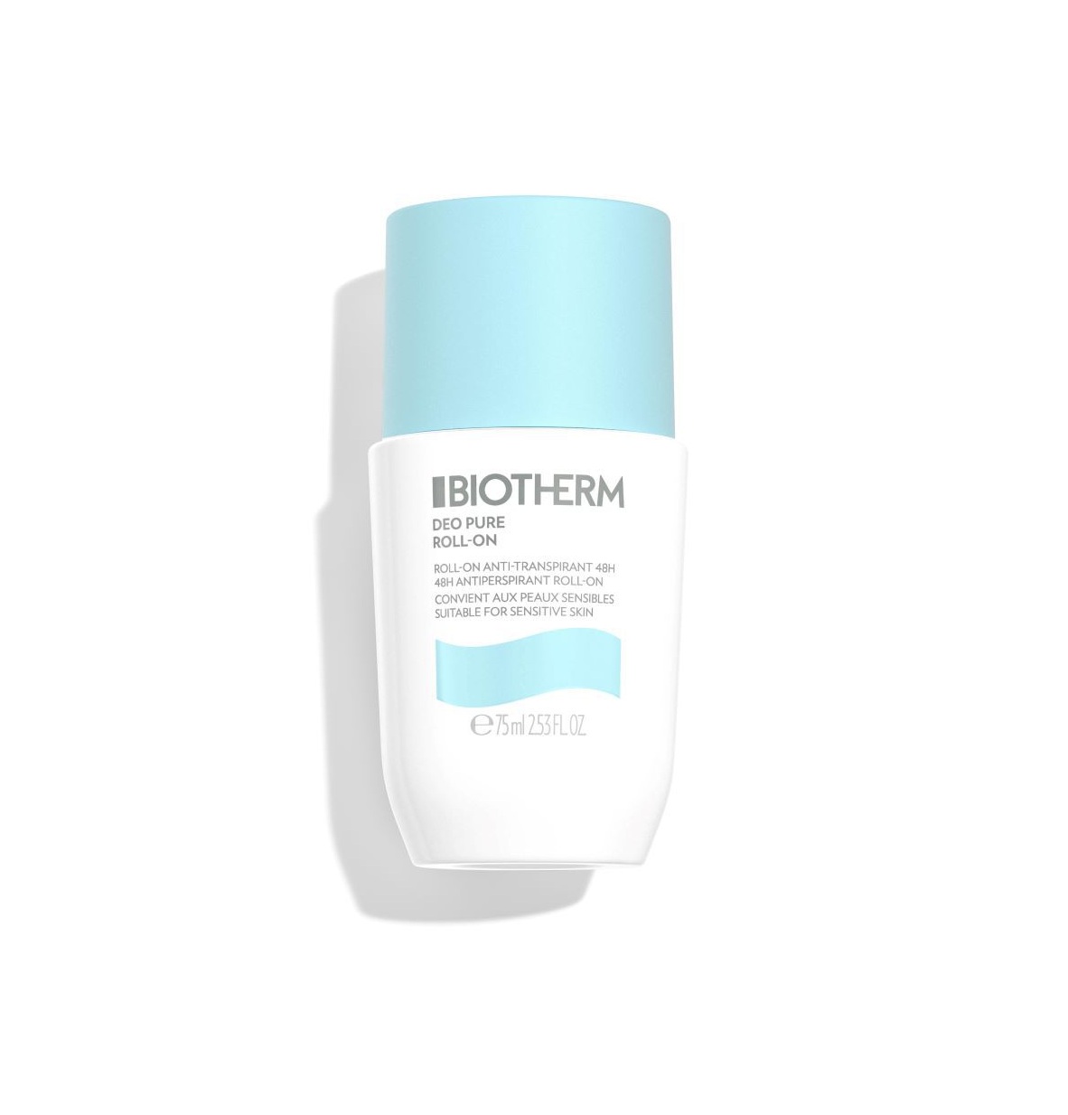 BIOTHERM Deo Pure Roll On Deodorant 75ml بايوثيرم مزيل عرق يوفر حماية 48 ساعة