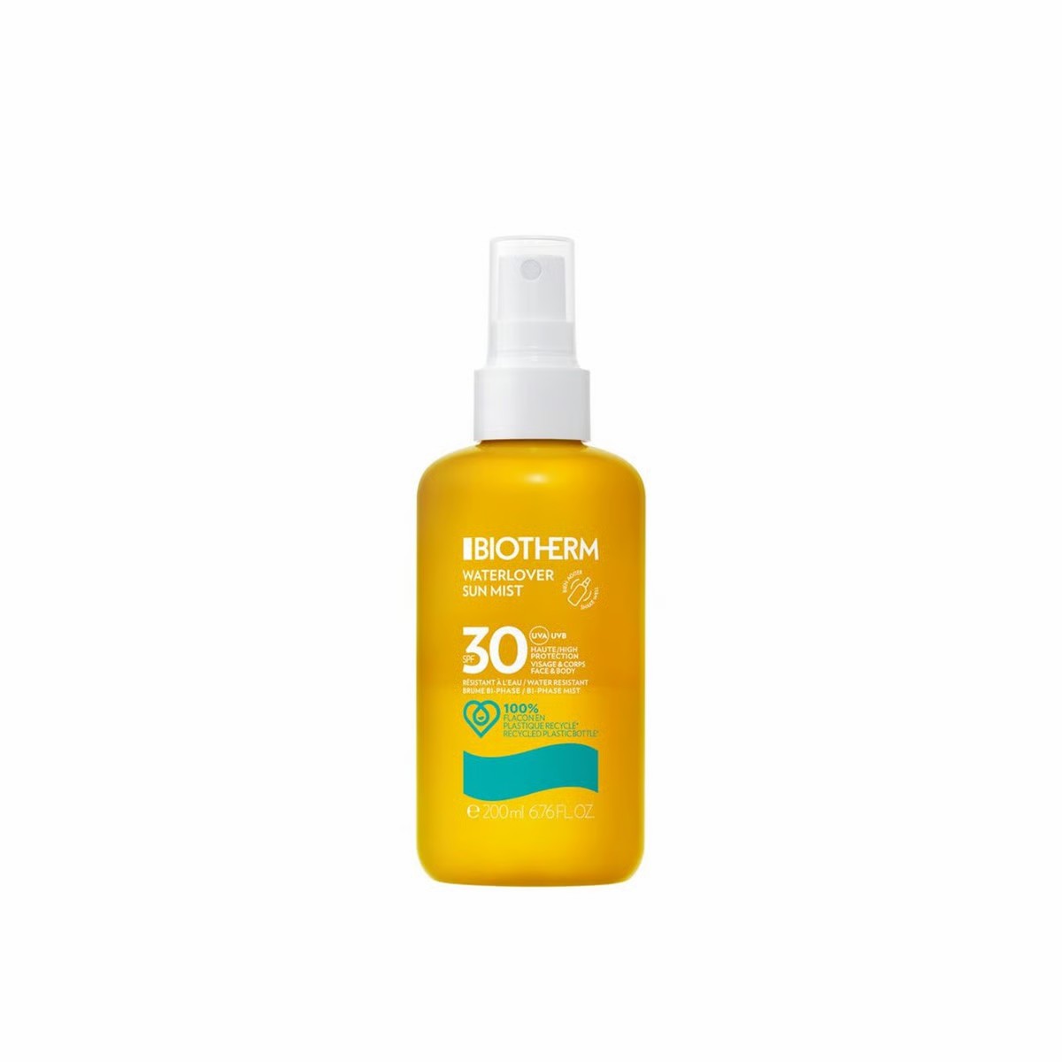 BIOTHERM Waterlover Sun Mist spf30 200ml بايو ثيرم بخاخ يحمي من اشعة الشمس و يرطب البشرة