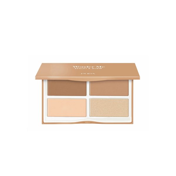 PUPA MILANO Wonder Me Sculpt & Glow - 002 Medium Skin بوبا ميلانو باليت متكامل للوجه