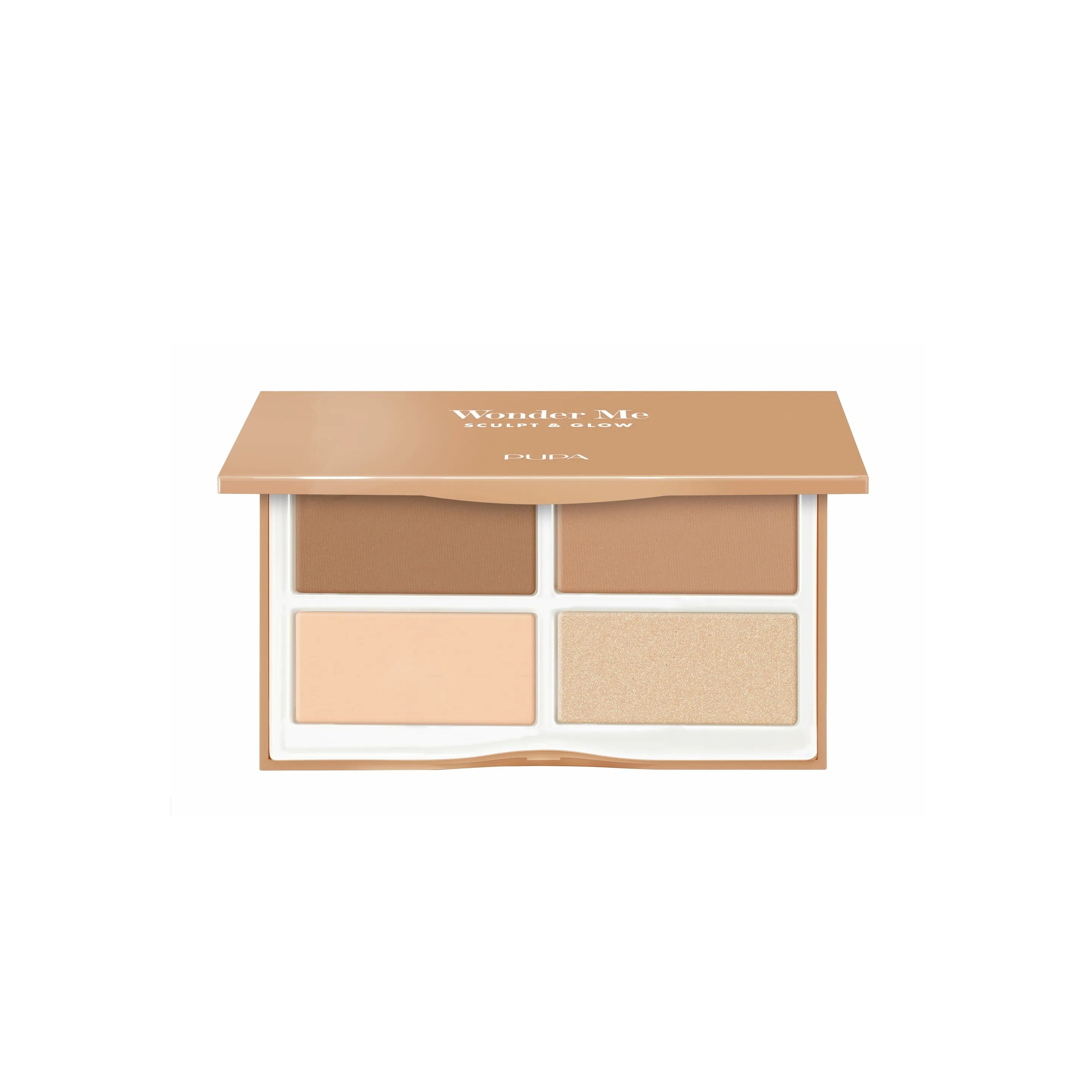 PUPA MILANO Wonder Me Sculpt & Glow - 002 Medium Skin بوبا ميلانو باليت متكامل للوجه