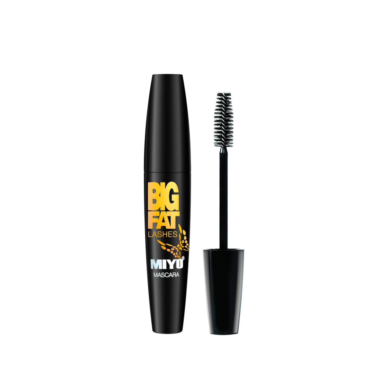 MIYO BIG FAT LASHES MASCARA - BLACK ميو مسكارا لتكثيف وتحديد الرموش