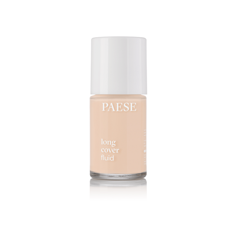 PAESE Long Cover Fluid Foundation 30ml بيز كريم أساس يوحّد لون البشرة بشكل مثالي ويخفي جميع عيوبها