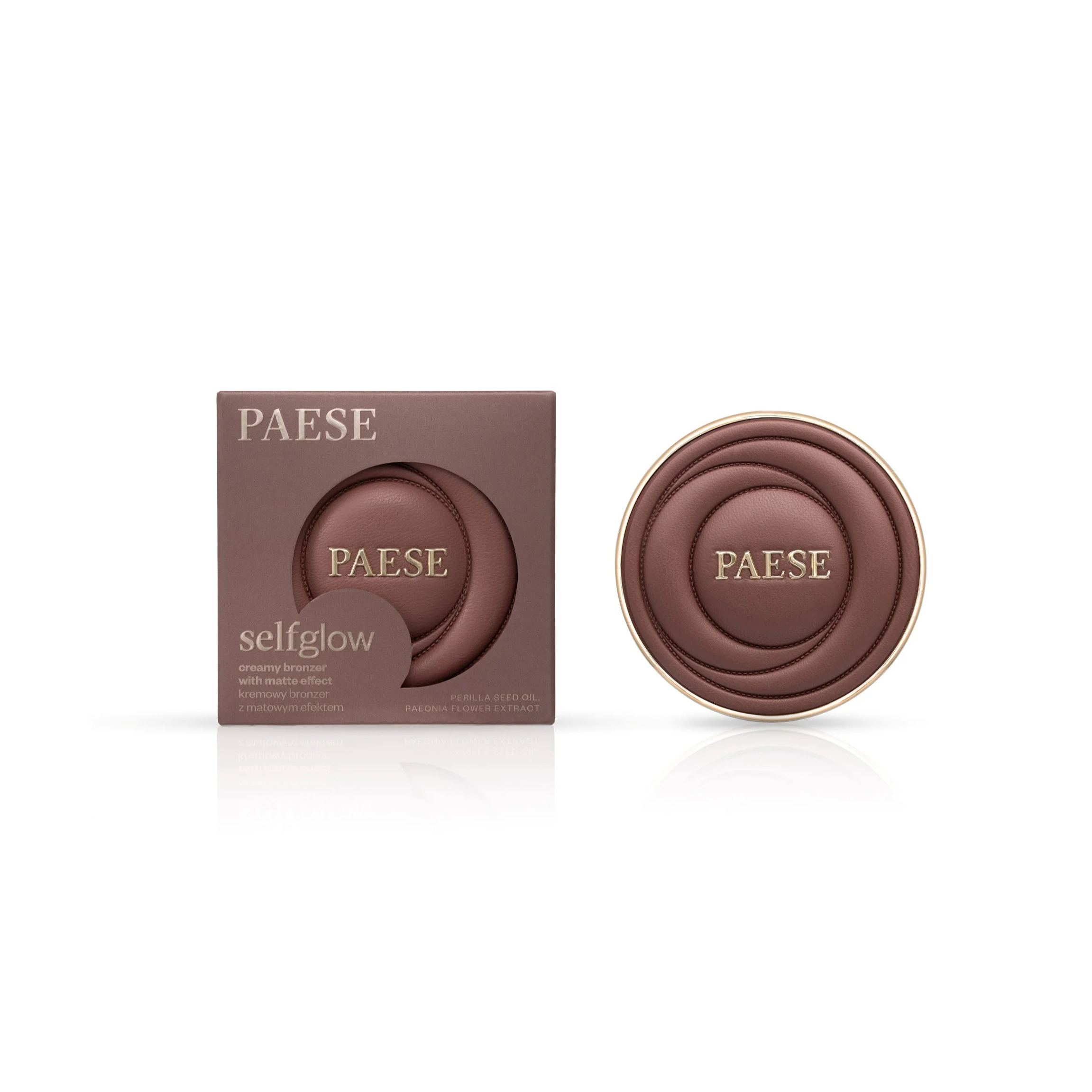 PAESE Selfglow Creamy Bronzer With Matte Effect بيز كونتور كريمي بلمسة مخملية