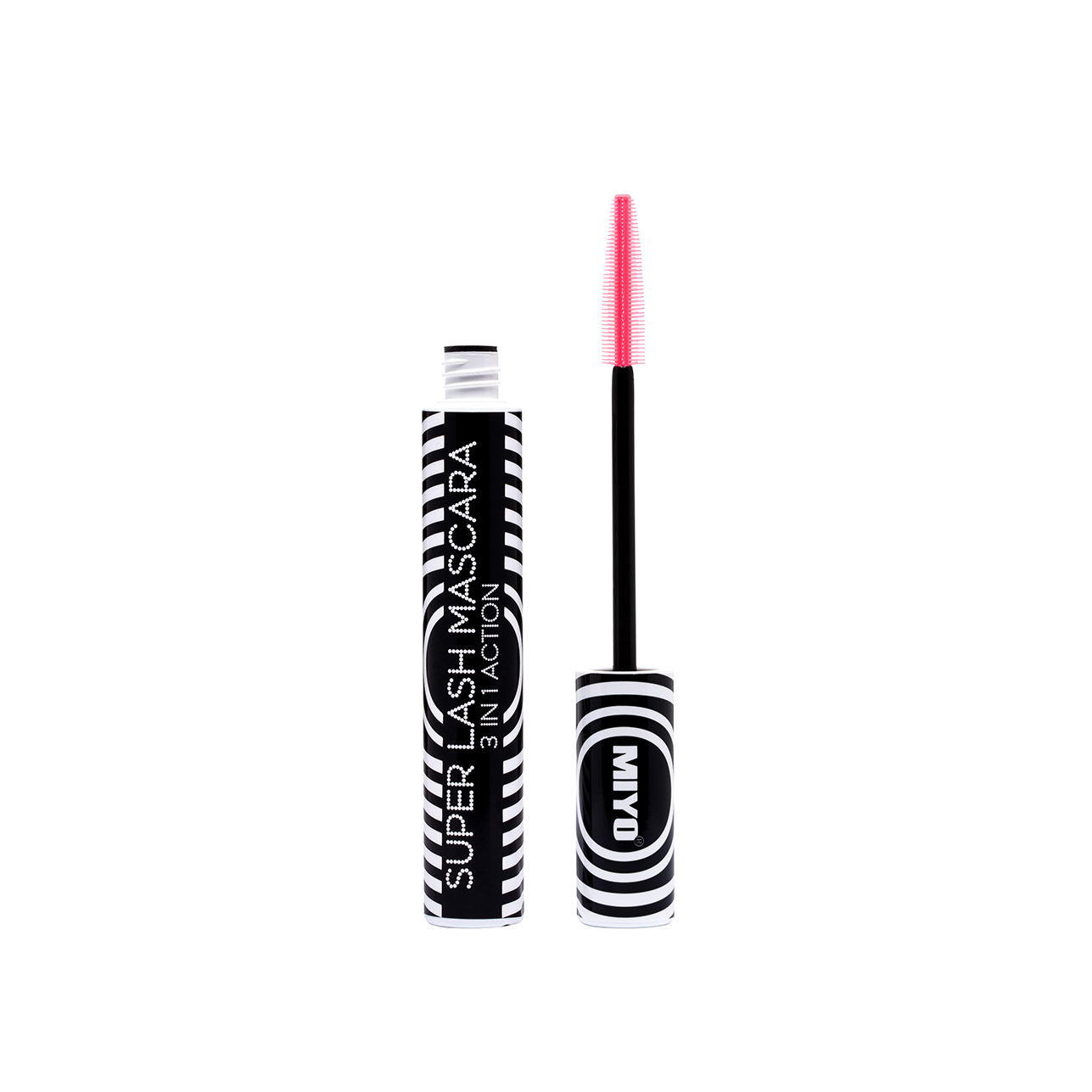 MIYO SUPER LASH MASCARA 3 IN 1 ACTION ميو مسكارا للعيون تكثف الرموش وتمنحها مظهراً أكثر امتلاء