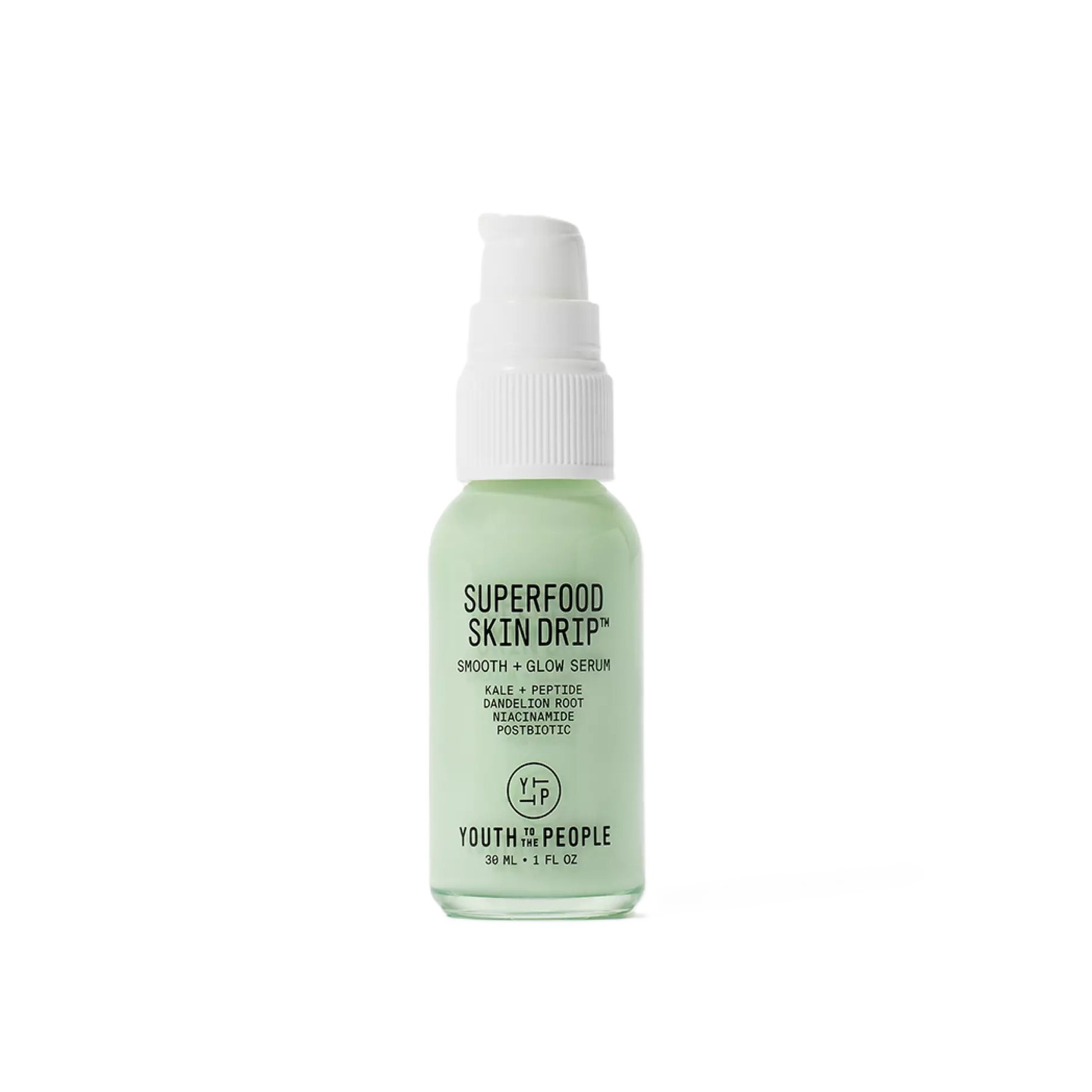 YOUTH TO THE PEOPLE Superfood Skin Drip Smooth + Glow Barrier Serum 30ml يوث تو بيبول سيروم مرطب بعمق يعزز حاجز البشرة ويوحد لونها