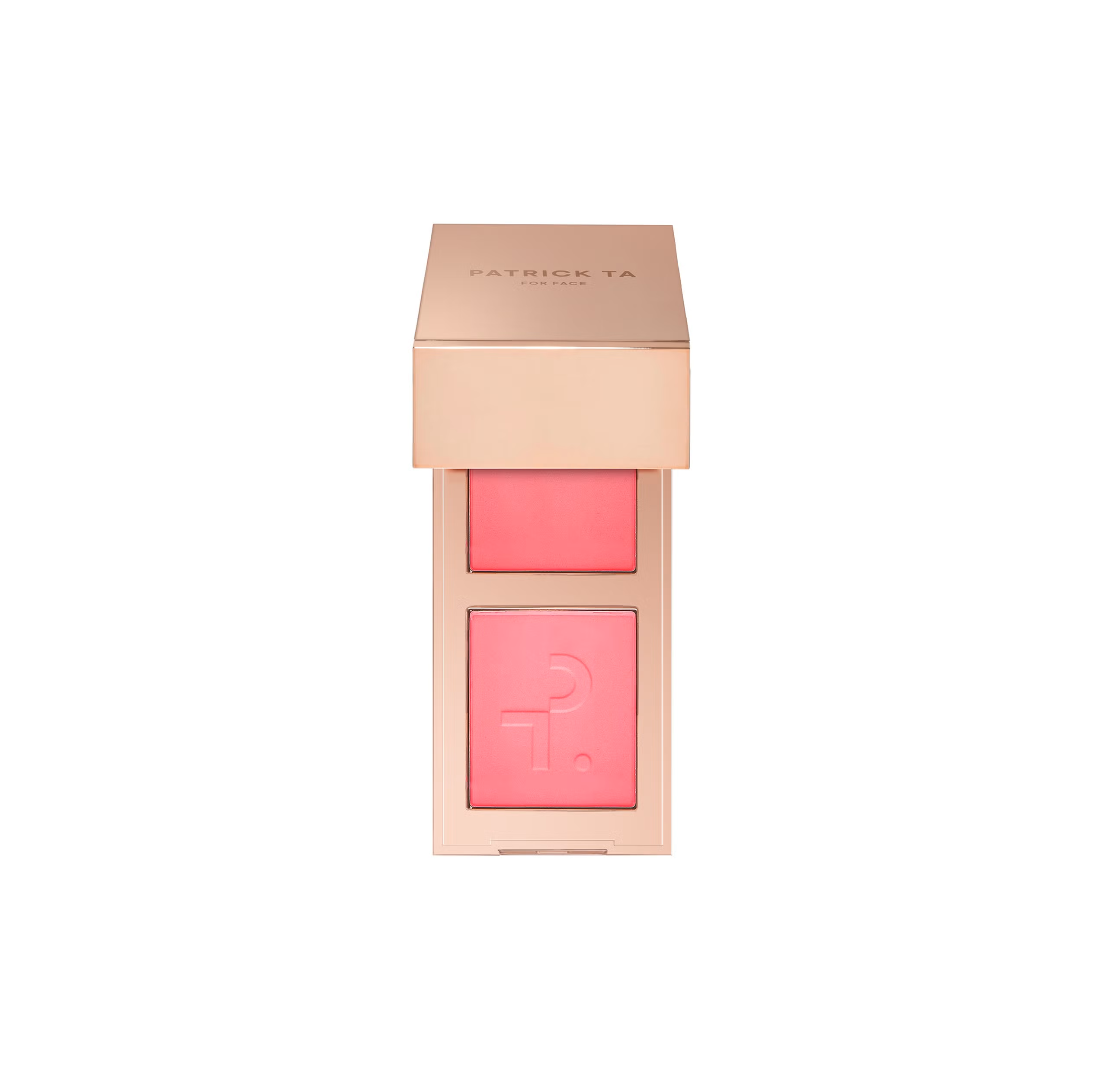 PATRICK TA Double-Take Creme & Powder Blush Duo mini  باترك ثنائي أحمر خدود مرطب