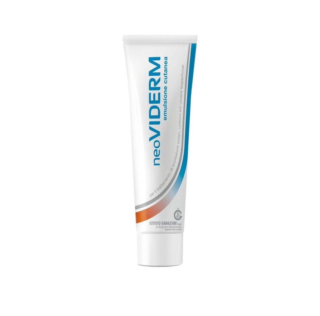 NEOVIDERM Skin Emulsion SunBurns Treatment Cream 100ml نيوفيديرم مستحلب يهدئ ويرطب البشرة المتضررة، ويساعد على ترميم حاجزها وتخفيف الاحمرار