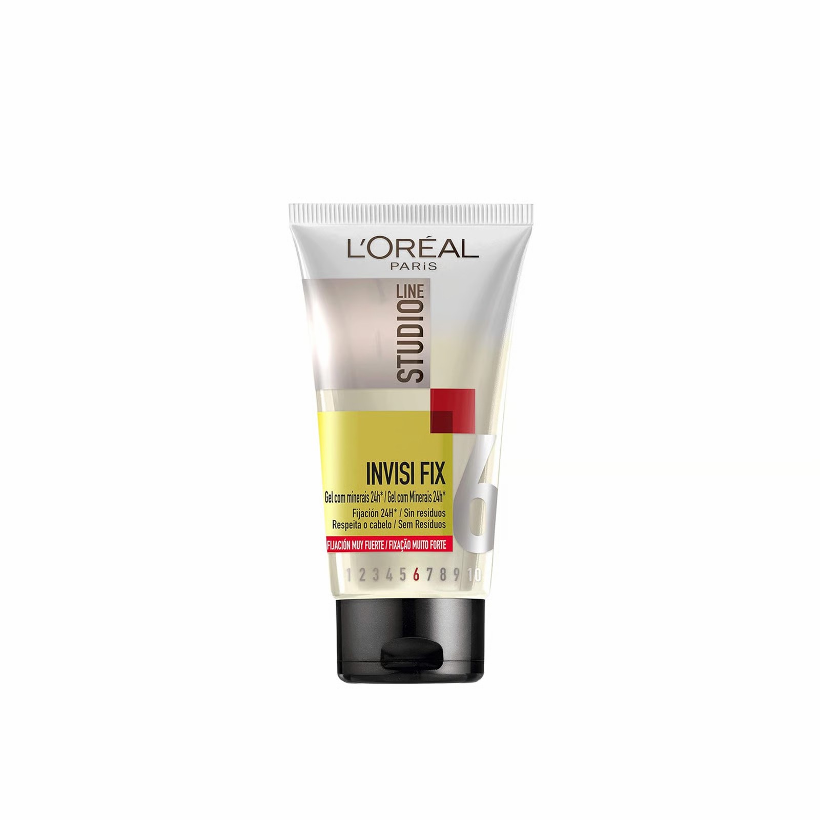 LOREAL Studio Line Invisi Fix NO6 Fixing Gel لوريال جل يثبت تسريحة الشعر 24 ساعة دون تيبس