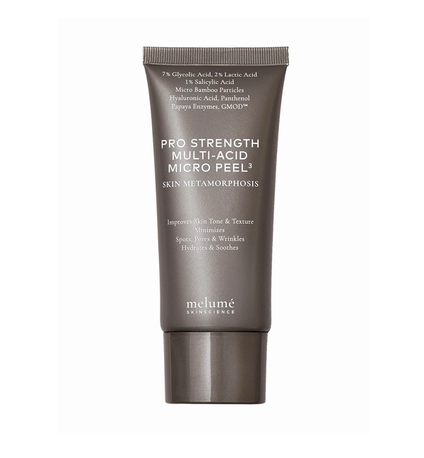 MELUME Pro Strength Mult-Acid Micro Peel 100ml ميلومي مقشر  ينعم البشرة ويجددها ويقلل مظهر البقع والمسام