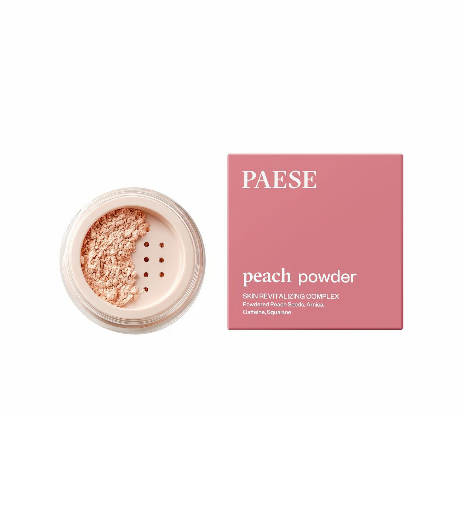 PAESE Peach Powder 6g بيز بودرة تثبت المكياج وتمتص الزيوت وتنعّم البشرة