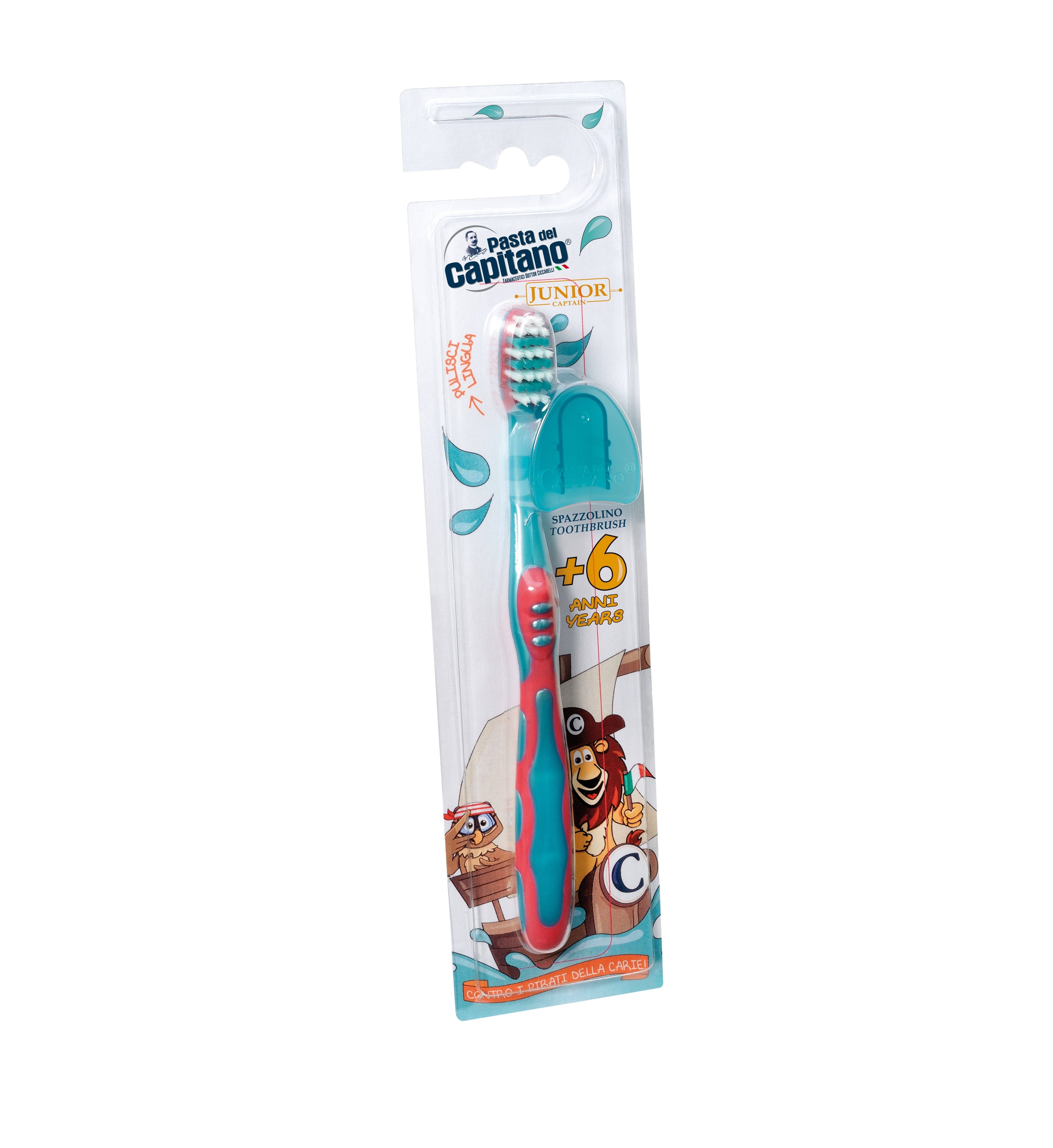 CAPITANO Junior Spazzolino Toothbrush كابيتانو فرشاة اسنان للاطفال 