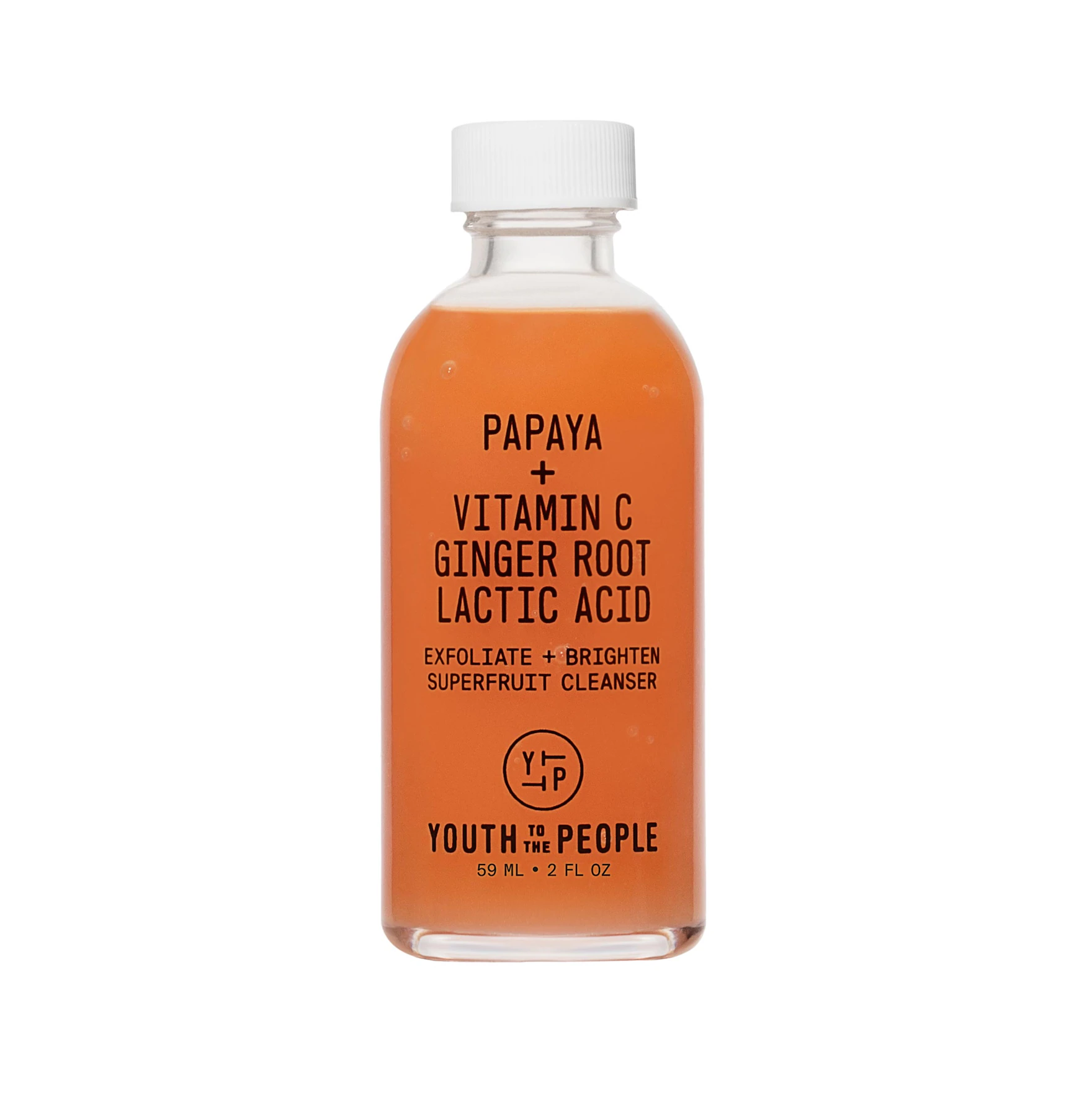 YOUTH TO THE PEOPLE Papaya + Vitamin C Exfoliate + Brighten SuperFruit Cleanser 59ml يوث تو ذا بيبول