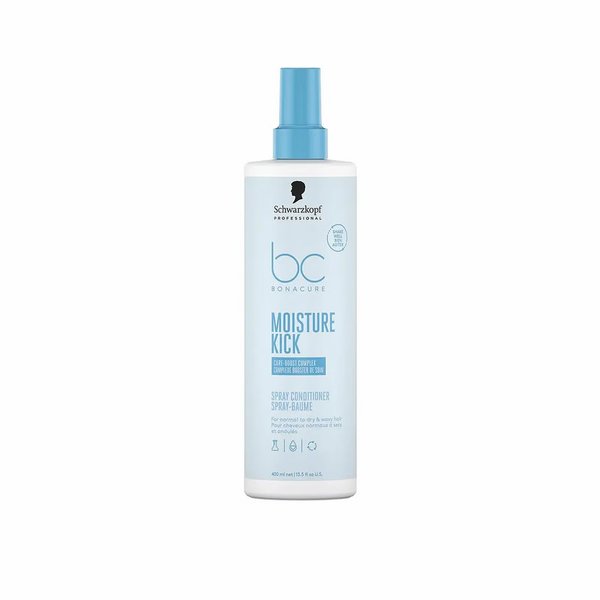 SCHWARZKOPF BC Moisture Kick Spray Conditioner 200ml شفارتسكوبف بخاخ  بلسم مرطب للشعر الجاف يفك التشابك ويحمي من الحرارة