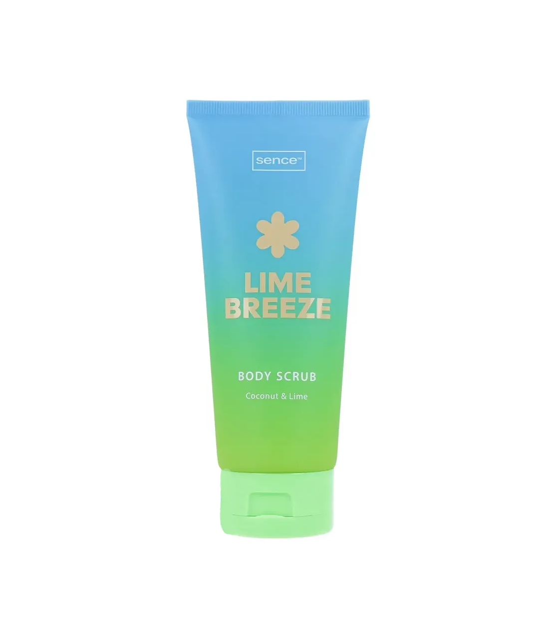 SENCE BEAUTY Lime Breeze Body Scrub 150ml سينس بيوتي مقشر جسم منعش بجوز الهند