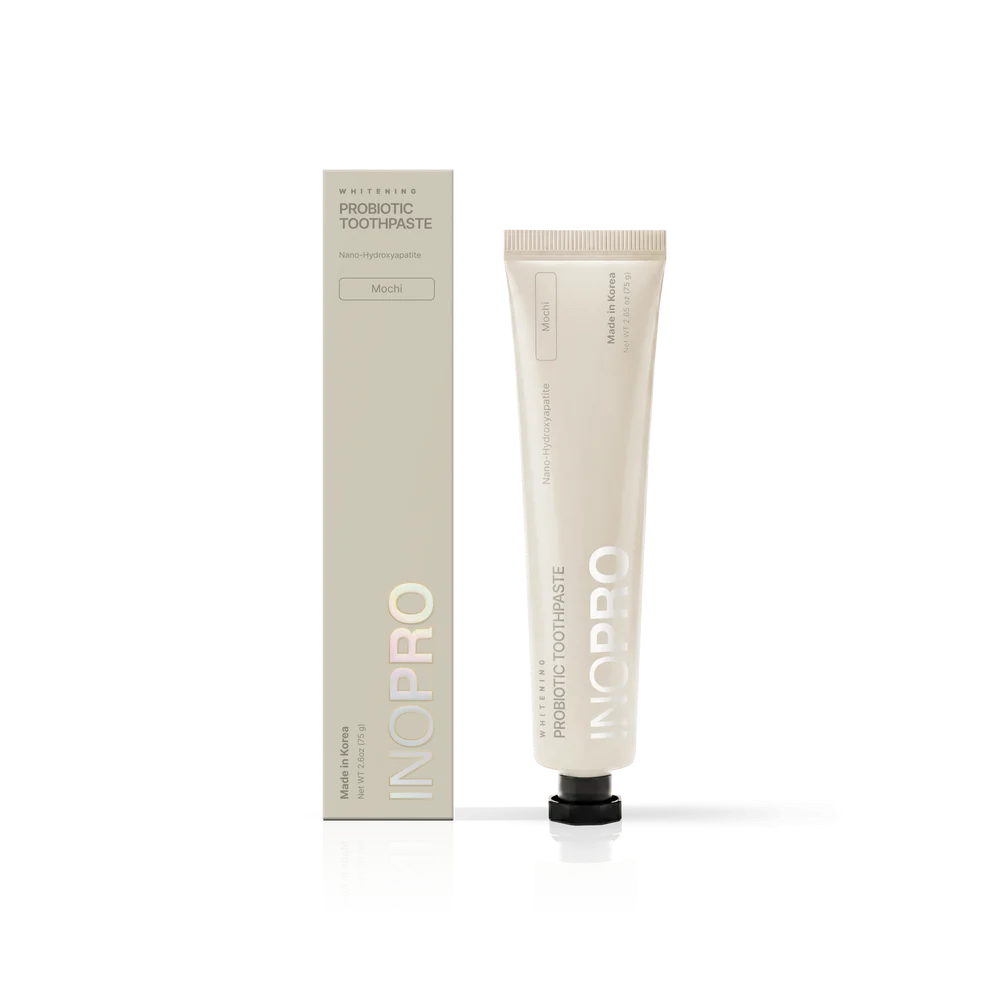 INOPRO Probiotic Toothpaste 75g - Mochi اينوبرو معجون مبيض للاسنان برائحة الموتشي