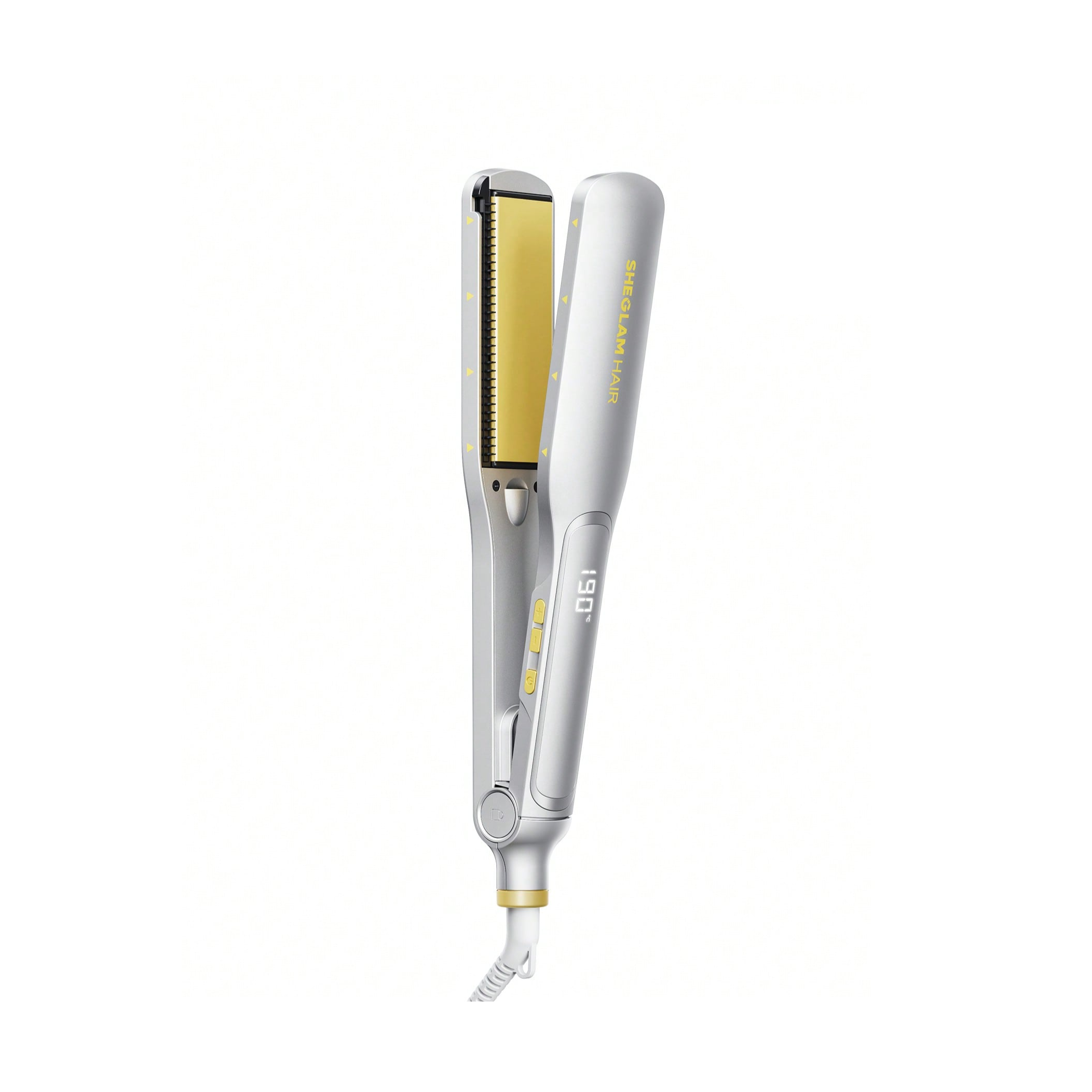 SHEGLAM HAIR Sleek Chic Wide Glide Straightener شيكلام مكواة لتصفيف الشعر