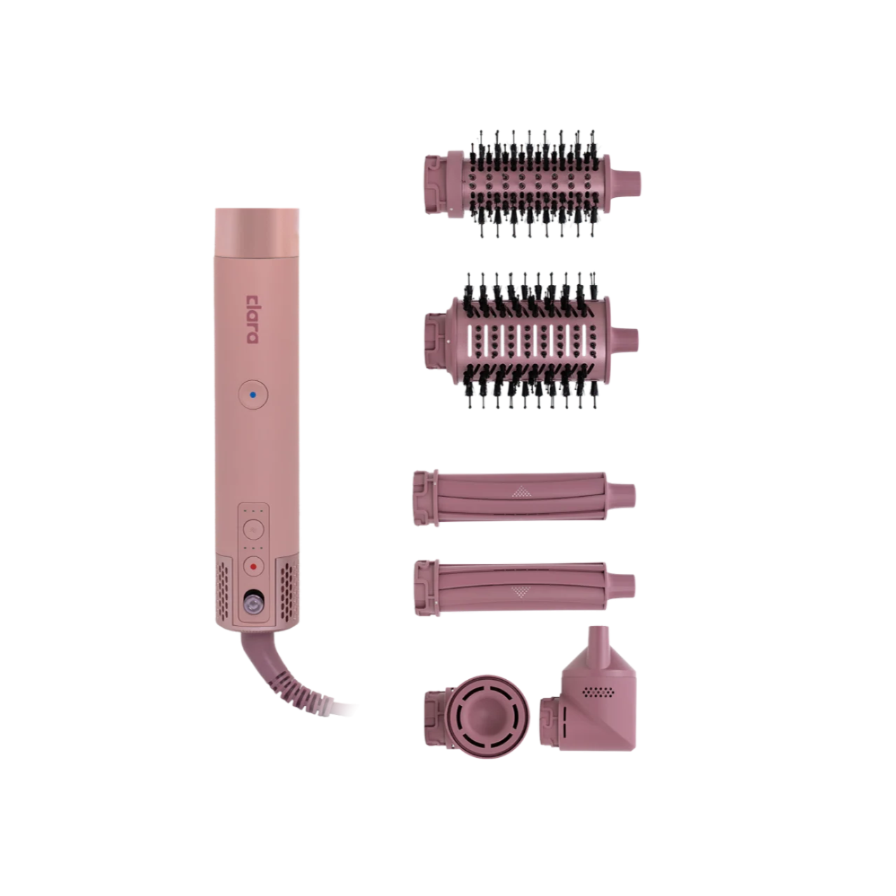 CLARA MULTI STYLER 6-IN-1 - PINK C41 كلارا جهاز تصفيف الشعر متعدد الاستخدامات باللون الوردي