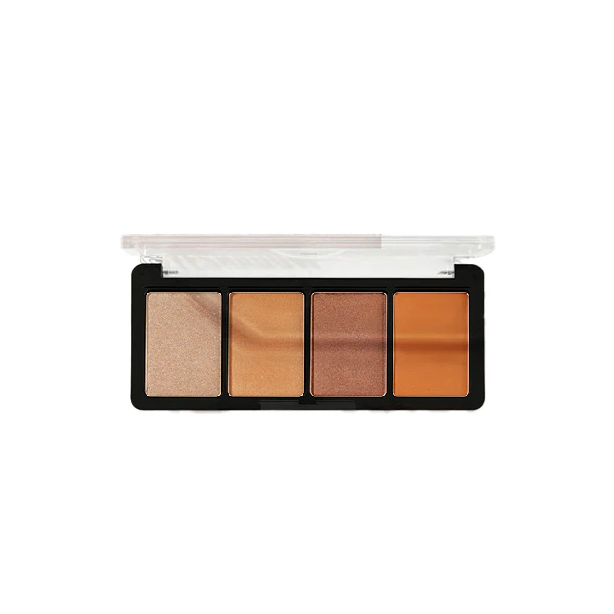 PUDAIER Cosmetics FOUR-COLORS WILD EYESHADOW PALETTE - 02  بوداير باليت ظلال عيون بلمسة مطفية