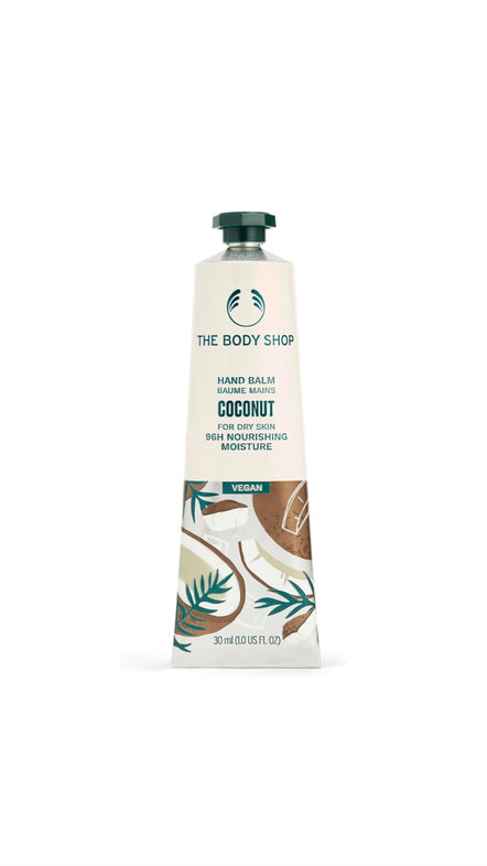 THE BODY SHOP COCONUT HAND BALM 30ml ذا بدي شوب بلسم مرطب لليدين بخلاصة جوز الهند