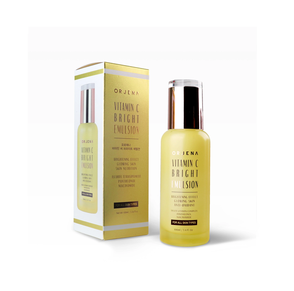 ORJENA Vitamin C Bright Emulsion 100ml  اورجينا مستحلب يرطب ويعزز الاشراقة ويوحد لون البشرة