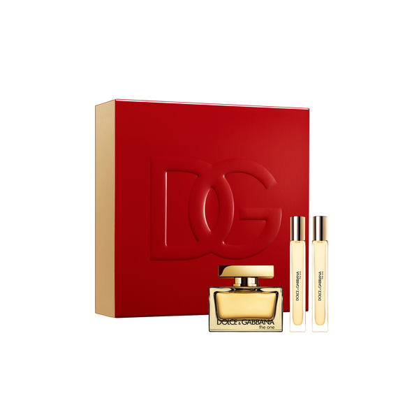 DOLCE & GABBANA The One Eau de Parfum Intense Trio Gift Set for women (100ml + 10ml + 10ml)  دولجي كابانا مجموعة هدايا للنساء