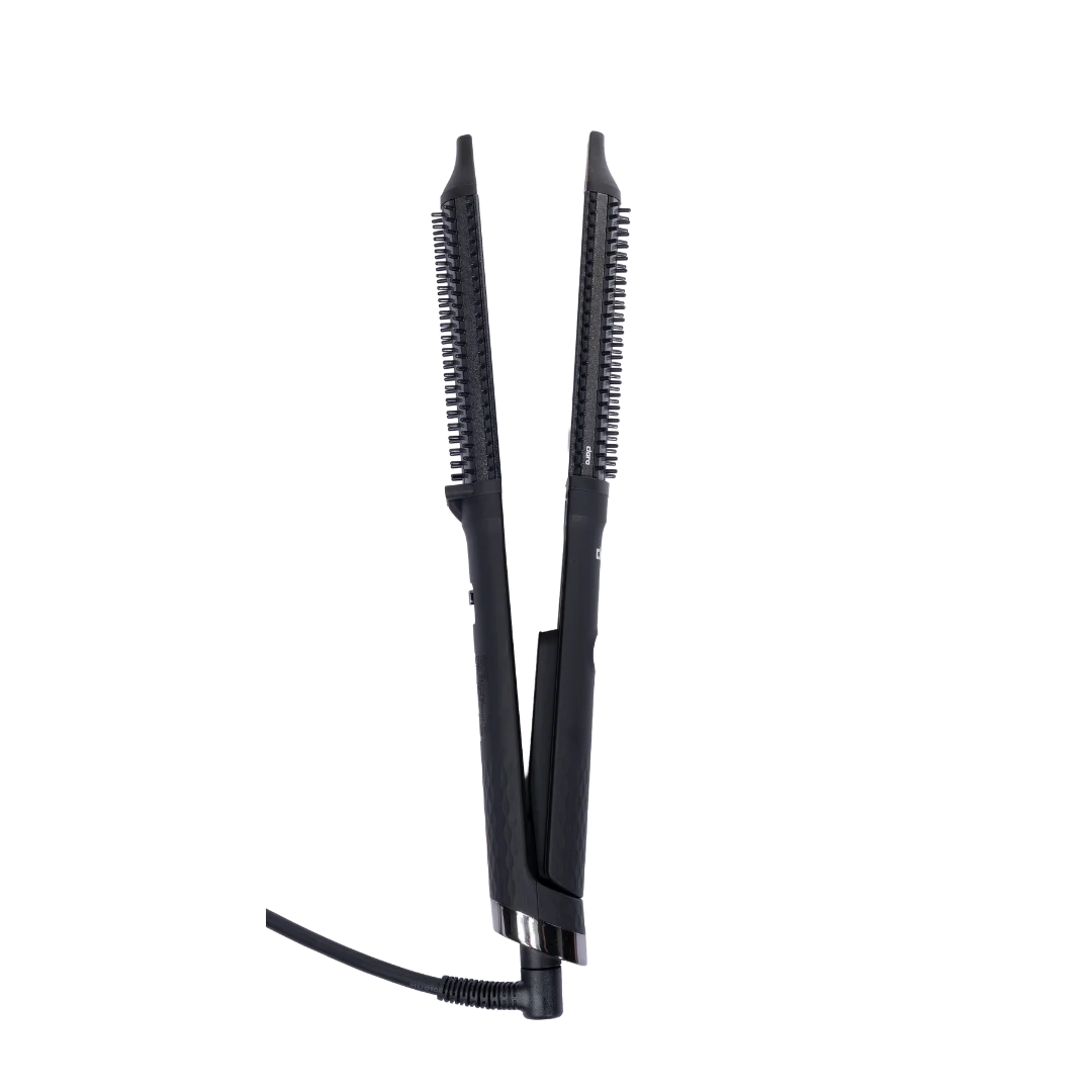 CLARA DUAL SLIM BRUSH - BLACK C30 كلارا جهاز تمليس وتصفيف الشعر باللون الاسود