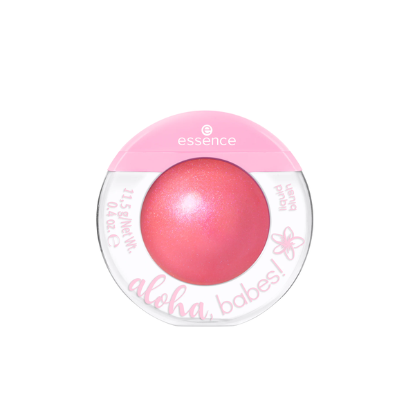 ESSENCE aloha, babes! liquid blush - 01 Sun Rays  اسنس احمر خدود سائل لامع