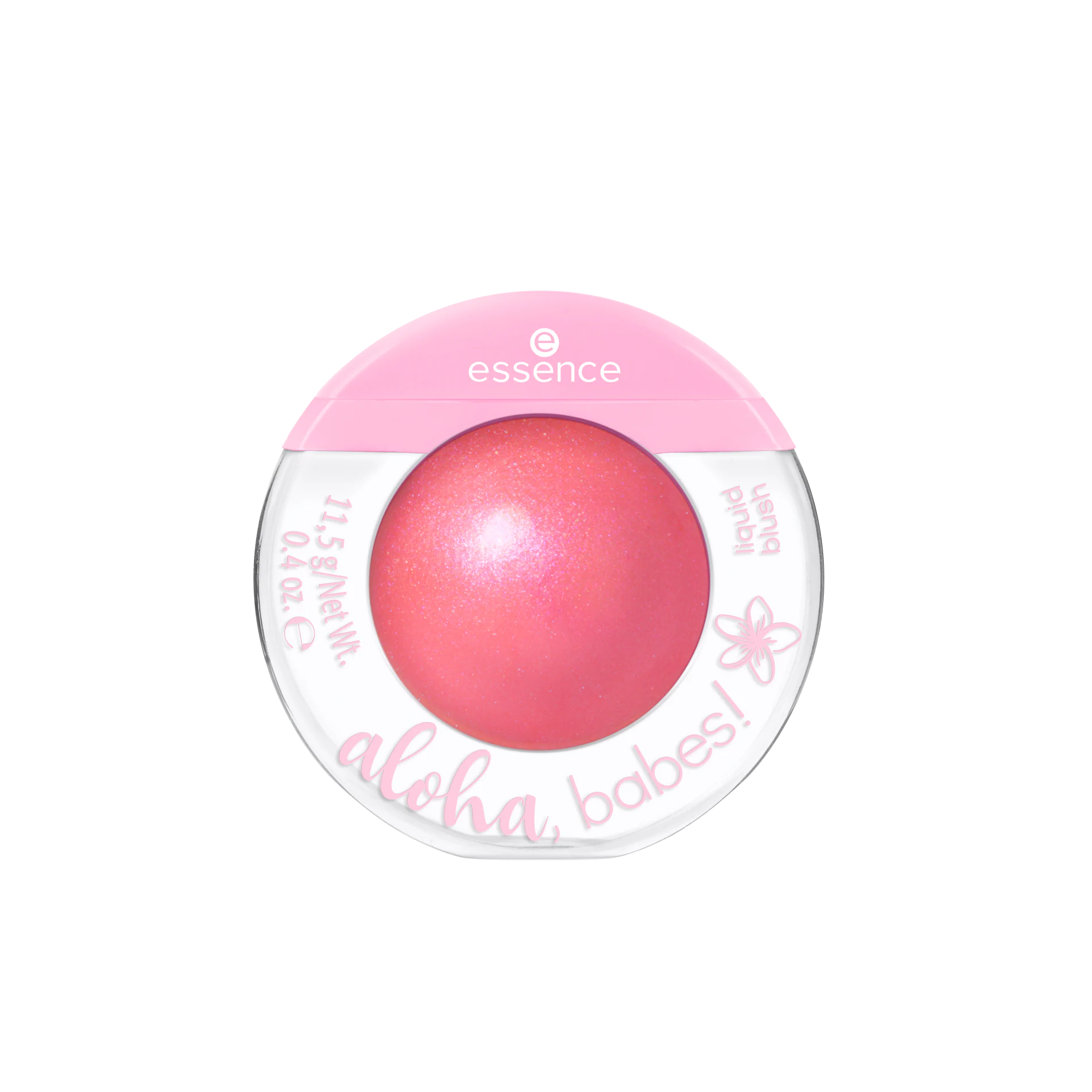 ESSENCE aloha, babes! liquid blush - 01 Sun Rays  اسنس احمر خدود سائل لامع