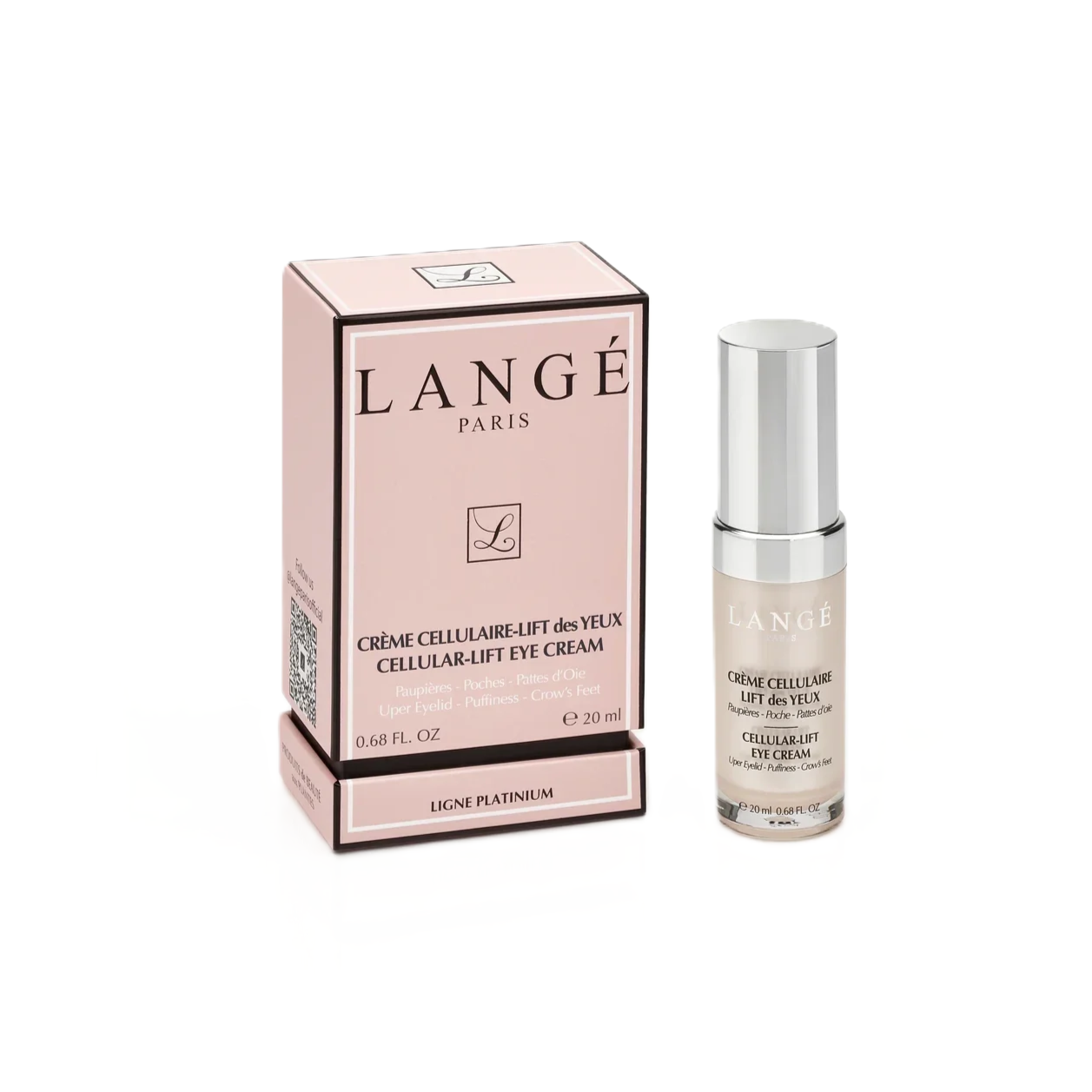 LANGE Cellular-Lift Eye Cream 20ml  لانجي كريم مرطب لمنطقة حول العين يعمل على تحسين نعومتها ومظهر الخطوط الدقيقة
