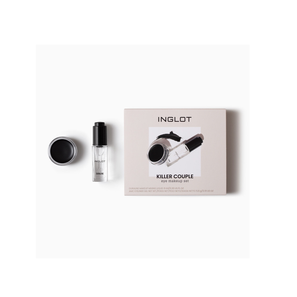INGLOT Eye Makeup Set Killer Couple (Duraline 9ml + Eyeliner gel 77)  انجلوت مجموعة ثنائية لمكياج العيون