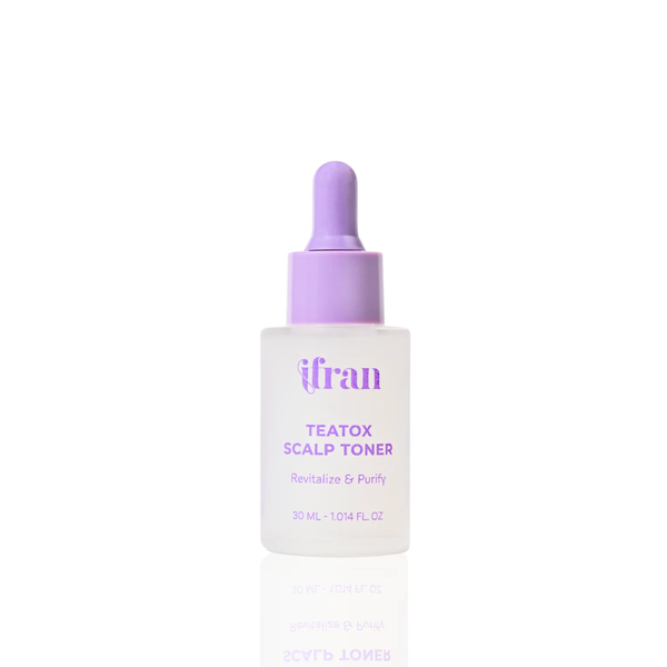 IFRAN Teatox Scalp Toner Revitalize & Purify 30ml  ايفران تونر منعش لفروة الرأس غني بمستخلص شجرة الشاي والتوت والليمون