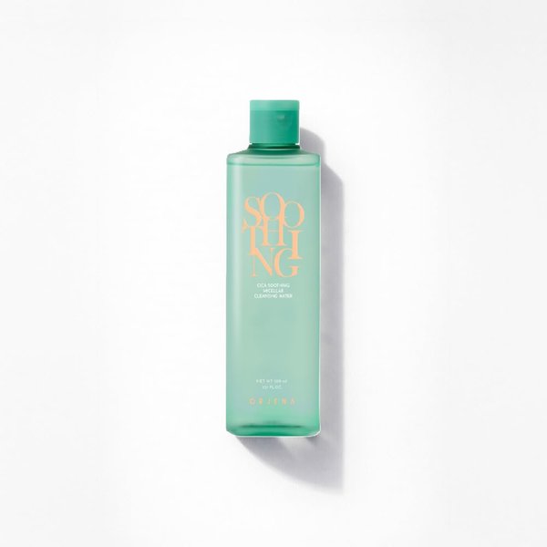 ORJENA Cica Soothing Micellar Cleansing Water 300ml  اورجينا ميسيلار مزيل مكياج يهدئ البشرة ويمنحها انتعاش غني بمستخلص السنتيلا
