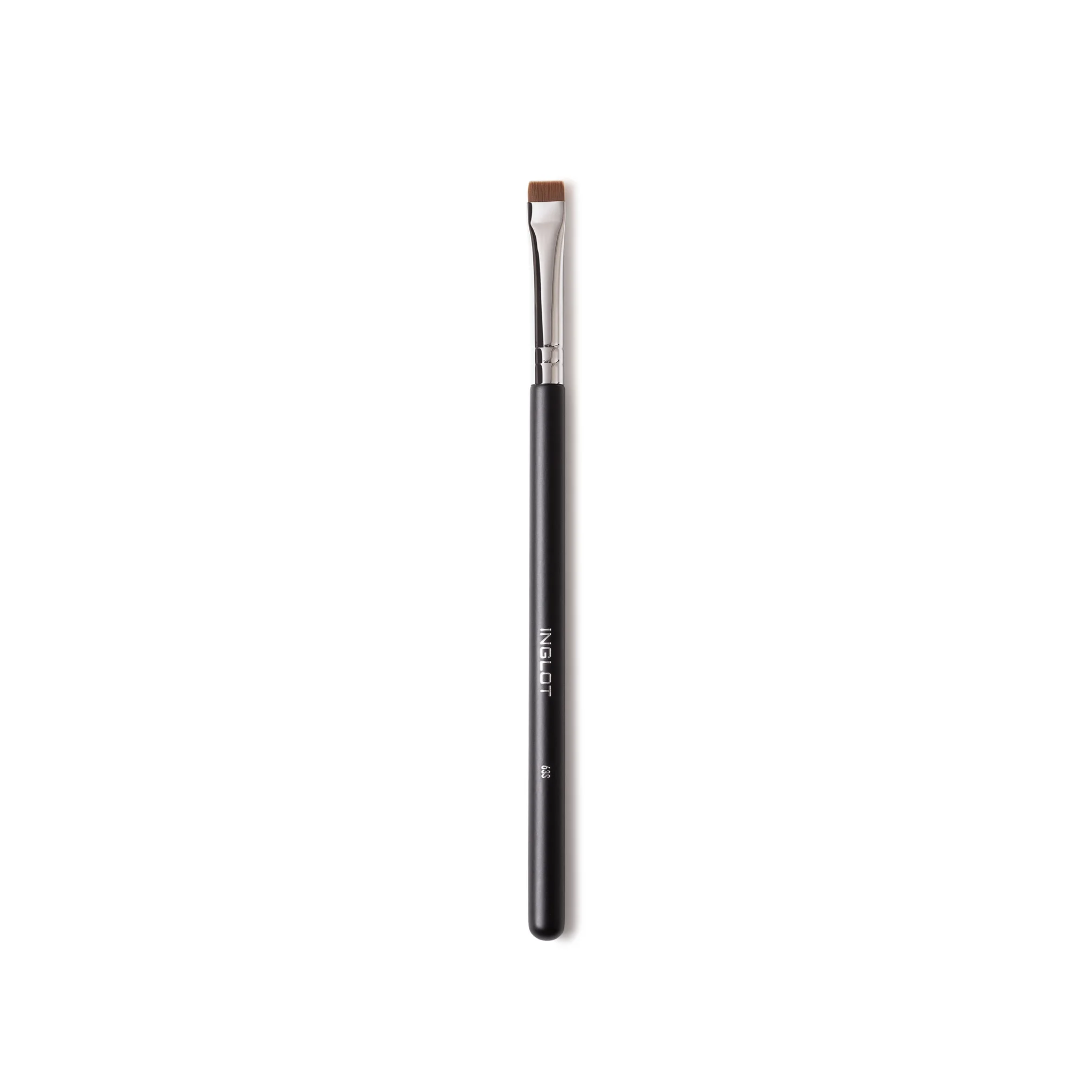 INGLOT MAKEUP BRUSH - 63S  انجلوت فرشاة برأس مسطح لتطبيق الآيلاينر الجل وظلال العيون
