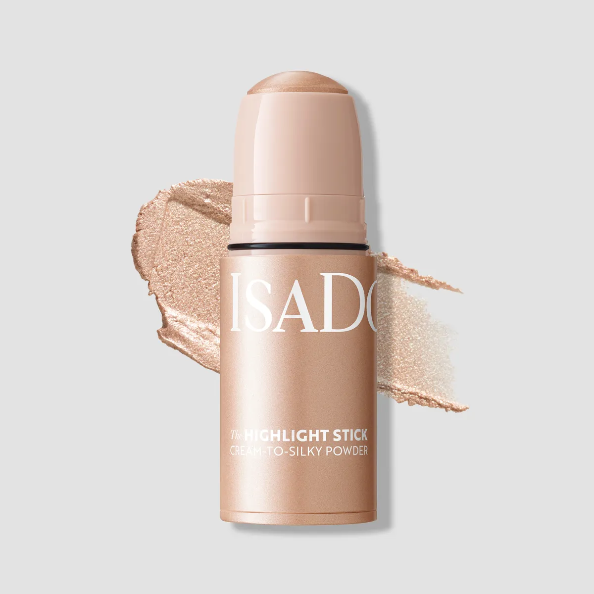ISADORA The Highlight Stick Creamy To Silky Powder ايزادورا هايلايتر خفيف يمنح توهجاً مخملياً ناعماً