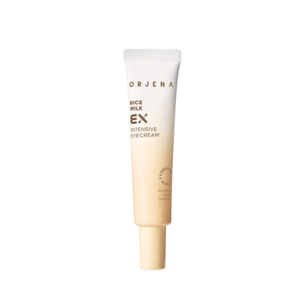 ORJENA Rice Milk EX Intensive Eye Cream 30ml  اورجينا كريم مرطب لمنطقة حول العين يغذيها ويحسن نعومتها غني بحليب الأرز 